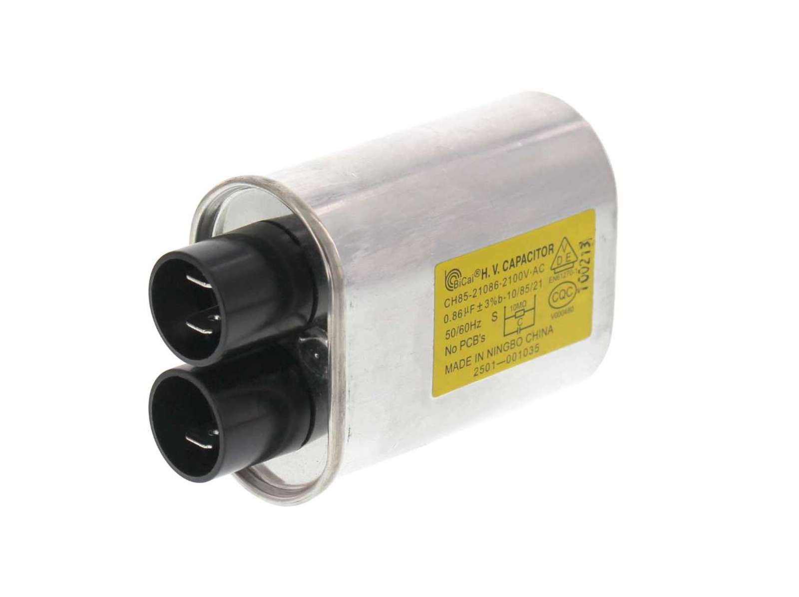 WG02L01891 - Genuine OEM GE Microwave Capacitor